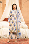RUHAY SUKHAN 3 PC UN-STITCHED Article 09 (Cream/white)