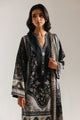 ETHNC -UNSTITCHED - 3 PIECE- PRINTED SUIT- JET BLACK
