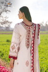 ASIM JOFA LUXURY EMBROIDERED LAWN UNSTITCHED 3 PCS(AJELL-08)