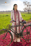 ASIM JOFA LUXURY EMBROIDERED LAWN UNSTITCHED 3 PCS(AJELL-08)