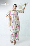 ASIM JOFA-PRINTED CAMBRIC STITCHED 3PCS (AJPB-210 )