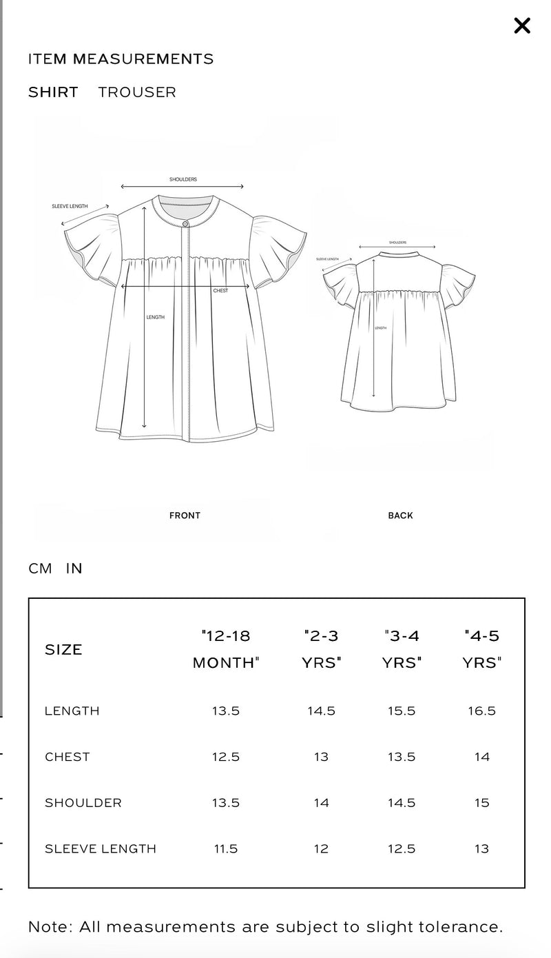 ETHNC-KIDS- PRINTED CO-ORD SET (JET BLACK | E1842/301/902)