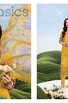MARIA B BASICS SUMMER MB-CUSV14-03A-3 Pc Unstitched Embroidered Lawn Suit