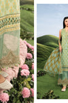 MARIA B BASICS MB-CUSV14-12B-3 Pc Unstitched Embroidered Lawn Suit