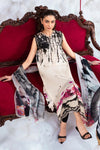 MARIA B BASICS SUMMER MB-CUSV14-06B-3 Pc Unstitched Embroidered Lawn Suit