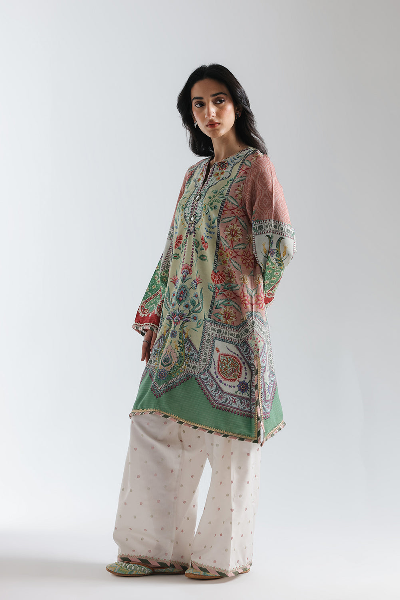 ETHNC Embroidered Suit-ICE-GREEN | E3640/103/719