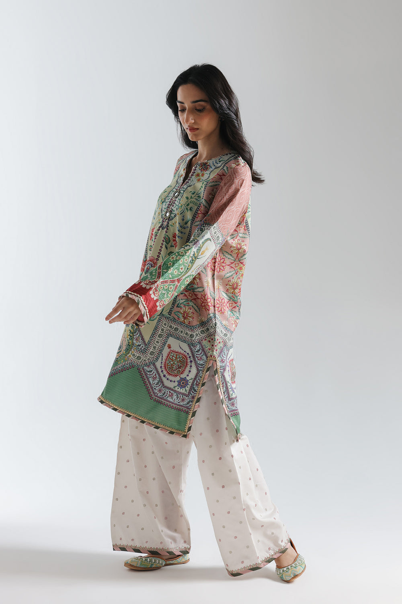 ETHNC Embroidered Suit-ICE-GREEN | E3640/103/719