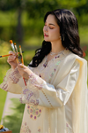 Rang Rasiya Premium Embroidered Lawn Unstitched 3Pc Suit - HANIA