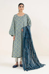 Sapphire Digital Printed Lawn | 3 PC Unstitched | SKU: 0U3PDY25V153 | Dark Beige