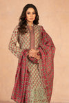 DAALIYA – LAWN 2026 by SHAHID TAWAKKAL - 3 PCS - Un - Stitched - Green - Bristy's Collection