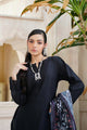 Elegant Pakistani Gulzar Yousaf (GL) Stitched 3 PCs - (Midnight Black)