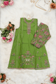 ETHNC Kids Embroidered 2 pcs Stitched Suit - Green