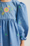 Kids Dress LIGHT-BLUE  E1202 301 630