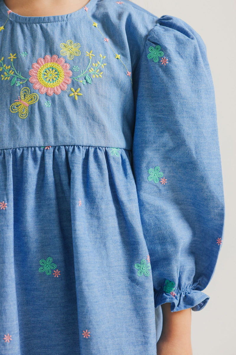Kids Dress LIGHT-BLUE  E1202 301 630