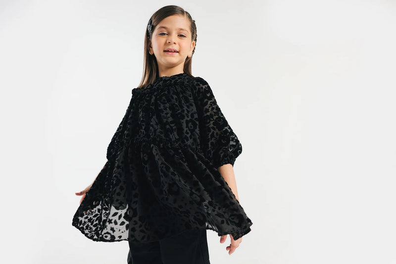 Ethnic Kids Black Toddler Dress ( E1203/301/902)