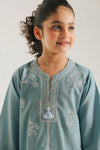 ETHNC Kids -EMBROIDERED SUIT (E1546/402/719 )-Ice Green