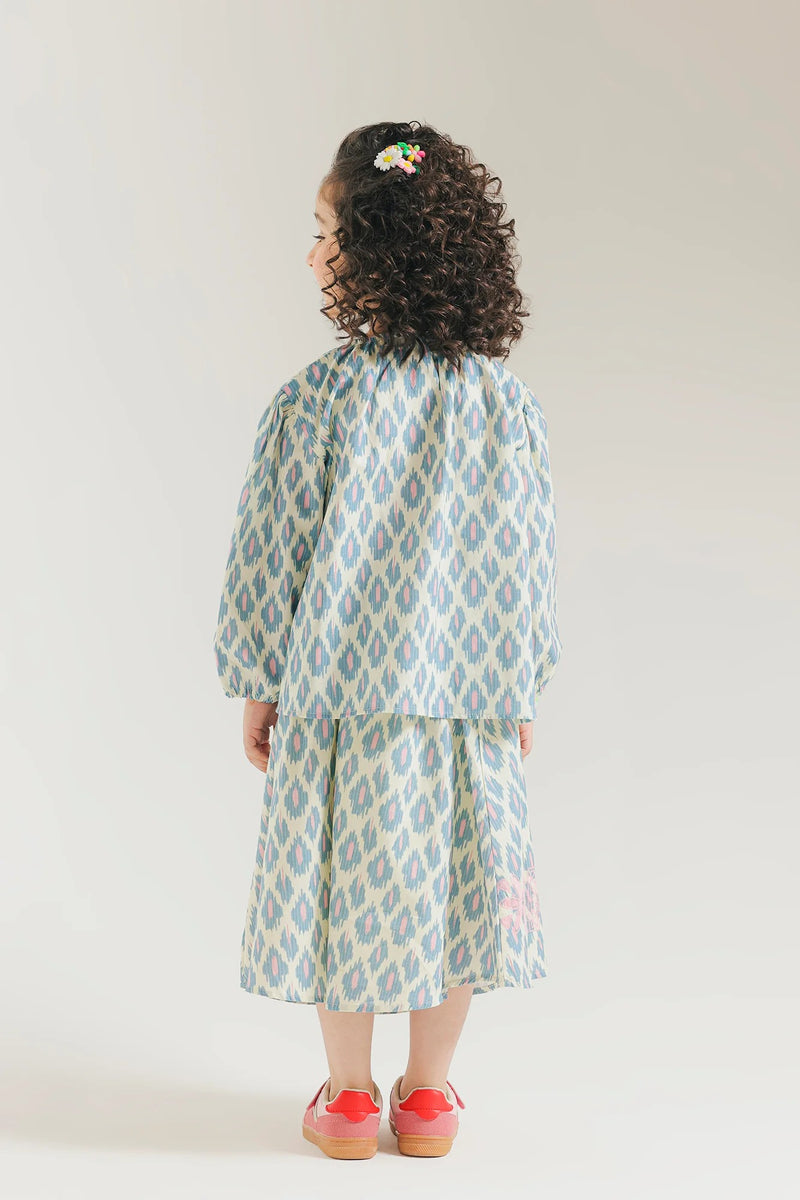ETHNC Kids CO-ORD SET STONE | E2128/301/817