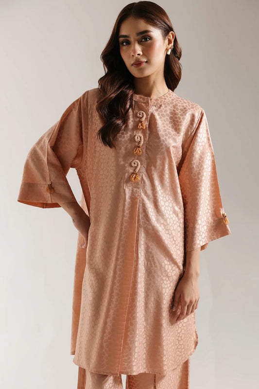 ETHNC Embroidered Suit - PEANUT | E6631/102/808