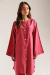 ETHNC SOLID SUIT | (E8583/102/405) | Hot pink