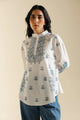 ETHNC Printed Kurti - OFF WHITE | S4E0581/119/002