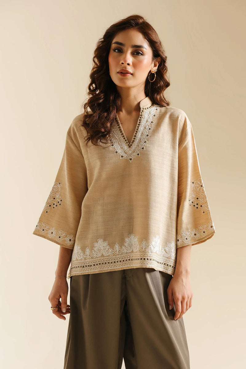 ETHNC Kurti - CARAMEL | S4E0592/119/806