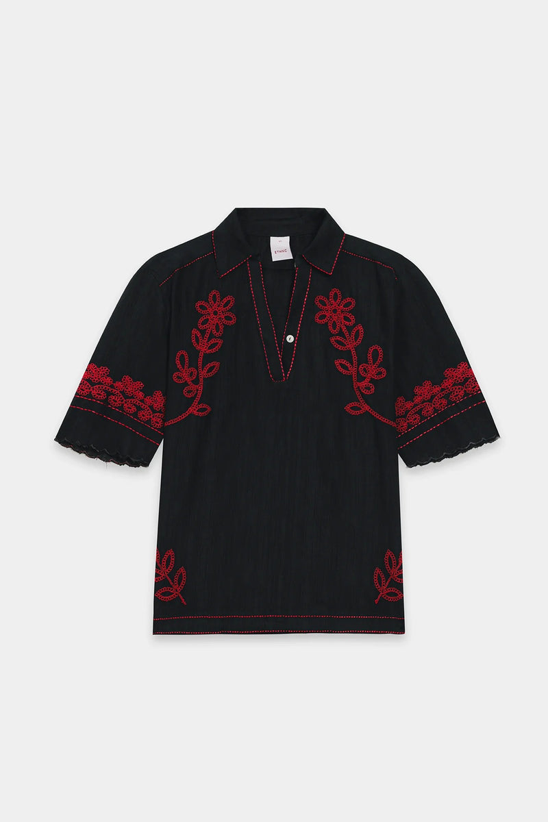 ETHNC Embroidered Suit -JET BLACK (E0642/106/902)