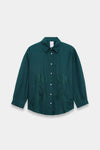 ETHNC suit ( Skirt & Shirt )  TEAL | E0727/106/711