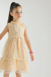 ETHNC Kids Embriodered Dress- LIGHT-YELLOW | E0909/301/225