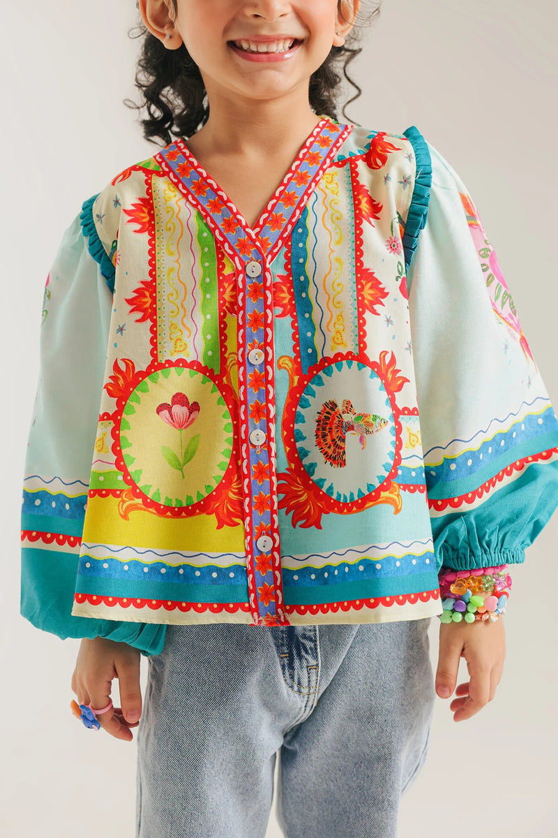 ETHNC Kids TOP-Ice Green- (E1467_401_719)