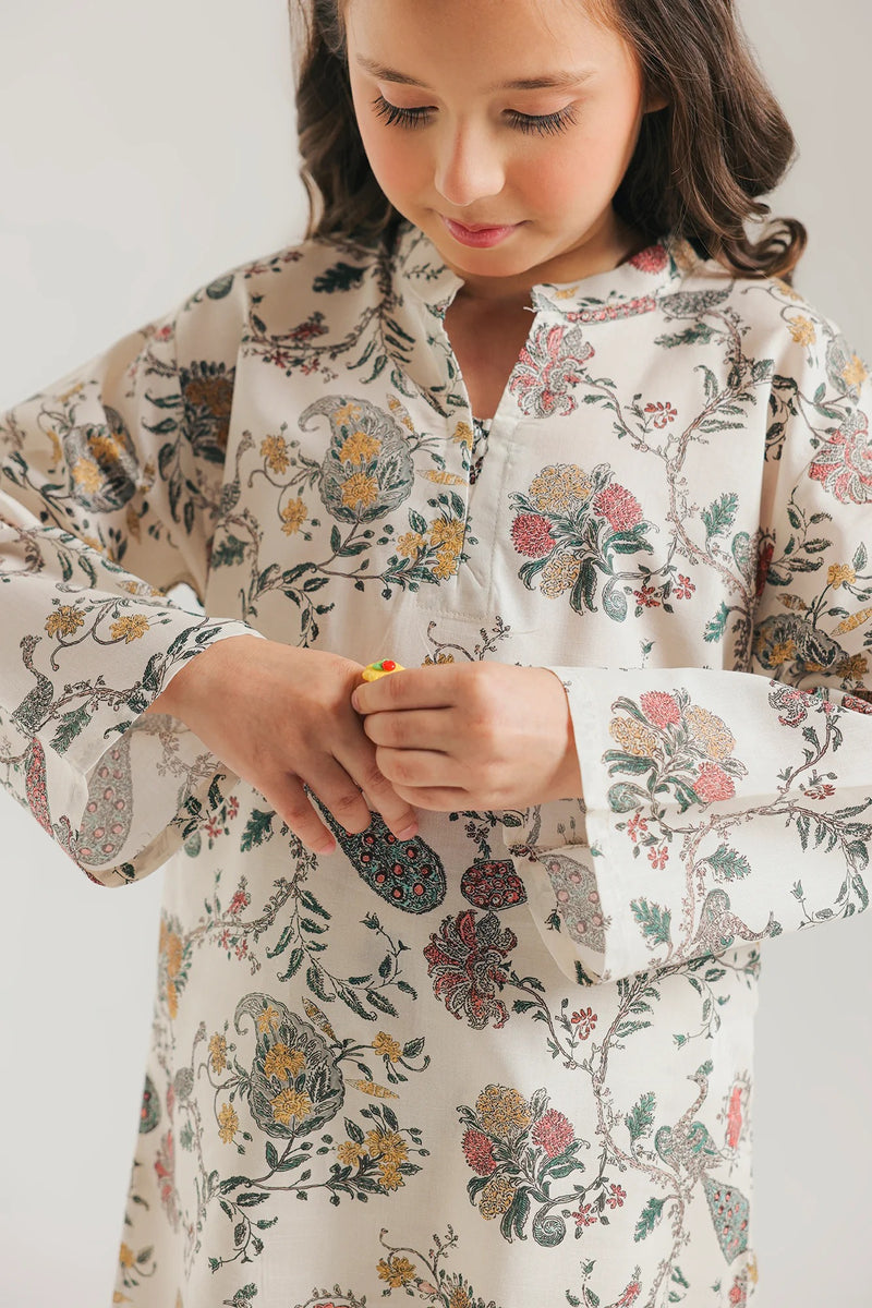 ETHNC Kids PRINTED SUIT -Off White- (E1692/402/002)