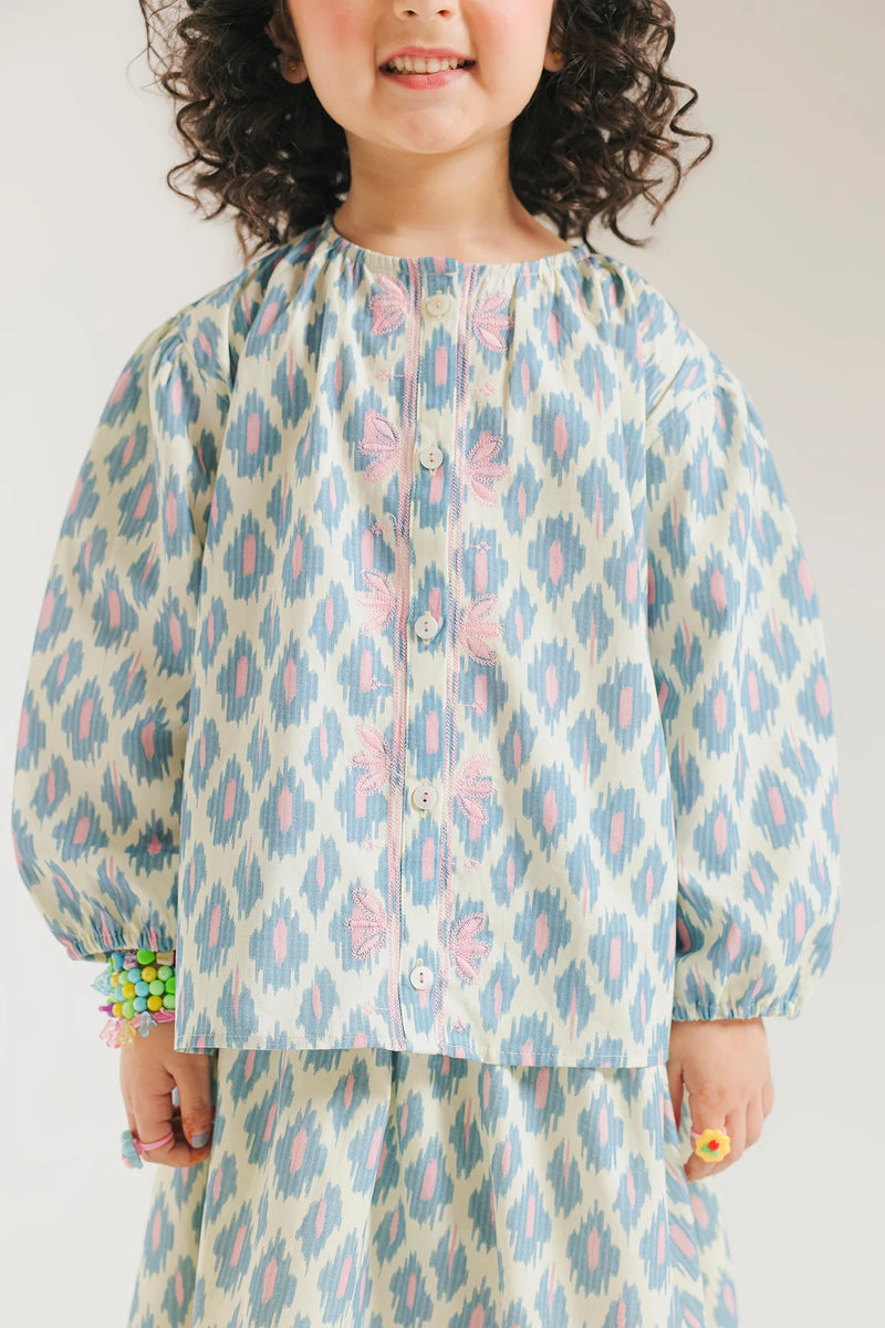 ETHNC Kids CO-ORD SET STONE | E2128/301/817