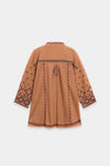 ETHNC Boho Kurti -DARK BROWN- (S4E0586/119/803)