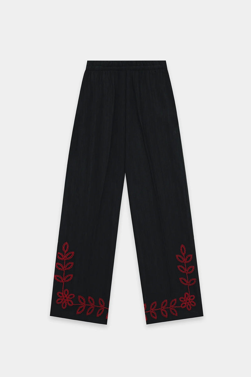ETHNC Embroidered Suit -JET BLACK (E0642/106/902)