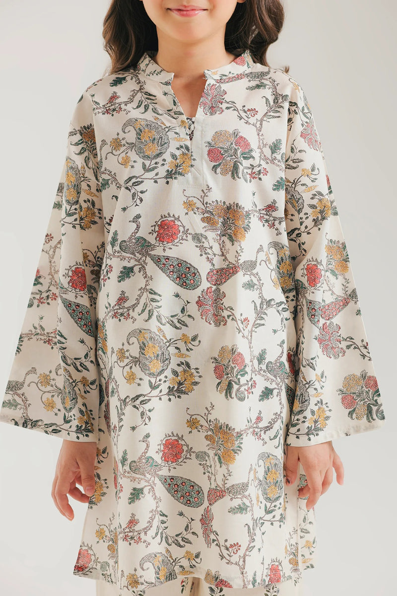 ETHNC Kids PRINTED SUIT -Off White- (E1692/402/002)