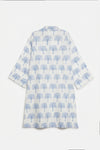 ETHNC PRINTED SUIT (E8190/102/003) | Coconut Milk
