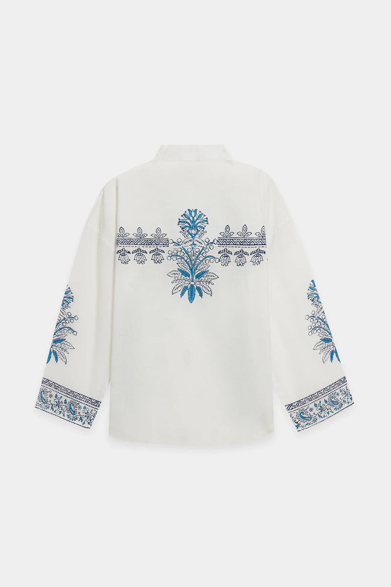 ETHNC Printed Kurti - OFF WHITE | S4E0581/119/002