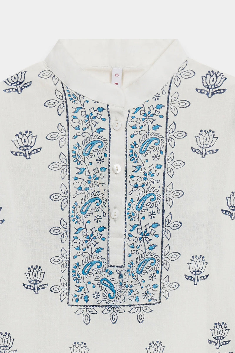 ETHNC Printed Kurti - OFF WHITE | S4E0581/119/002