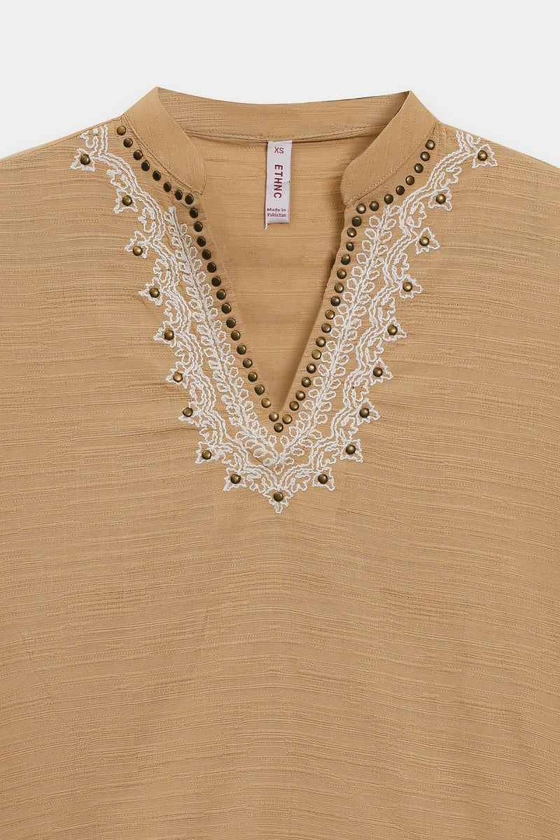 ETHNC Kurti - CARAMEL | S4E0592/119/806