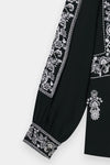 ETHNC Embroidered  Kurti - JET BLACK | S3E0447/119/902