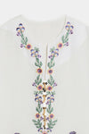 ETHNC Boho Chic Embroidered Kurti White (S3E0541/119/001)