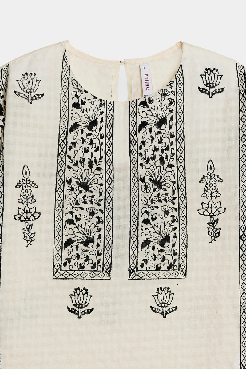 ETHNC Kurti - WHITE | S4E0572/119/001