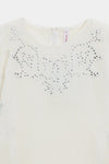 ETHNC Boho Kurti - Lemon Icing (S4E0577/119/004)