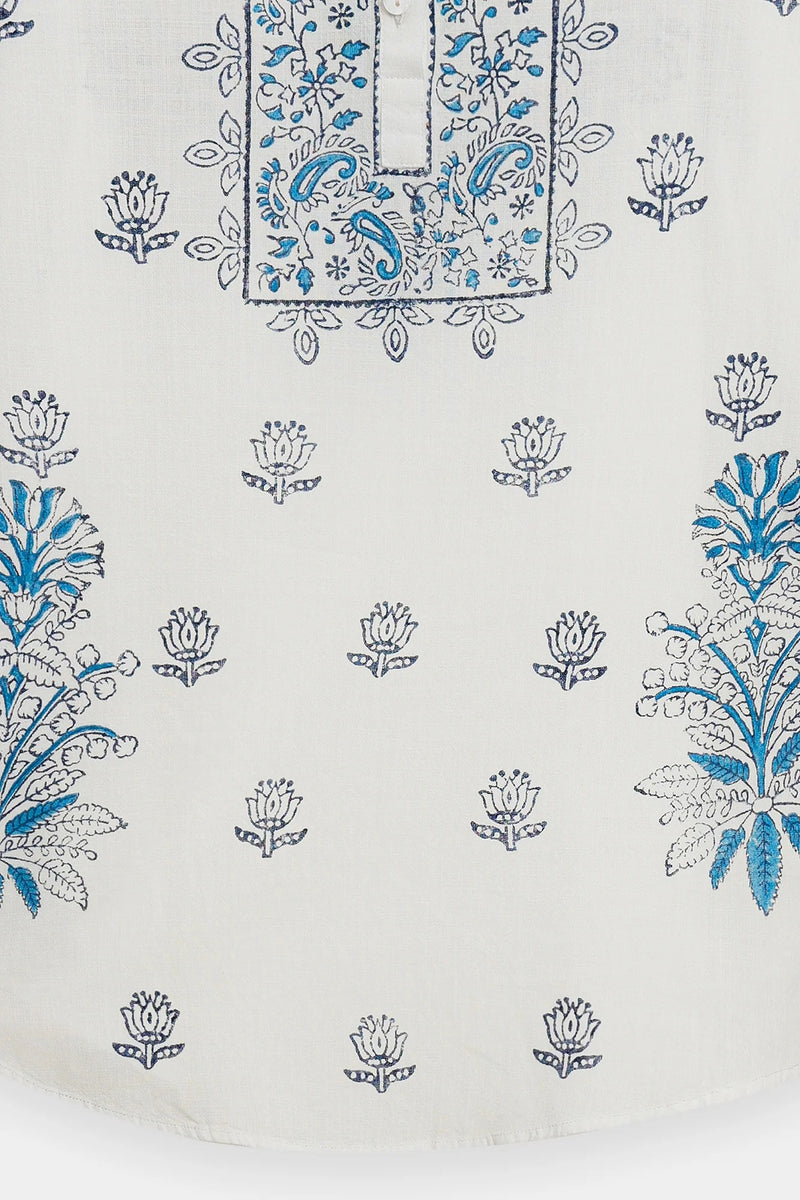 ETHNC Printed Kurti - OFF WHITE | S4E0581/119/002