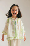 Ethnic Kids - Co-ord Set - Off White E1560 301 002