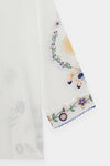 ETHNC Boho Chic Embroidered Kurti White (S3E0541/119/001)