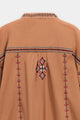 ETHNC Boho Kurti -DARK BROWN- (S4E0586/119/803)