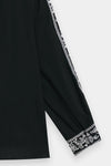 ETHNC Embroidered  Kurti - JET BLACK | S3E0447/119/902