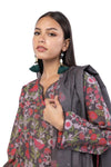 KHAADI - Printed Khaddar Fabrics 3 Piece -KW34A