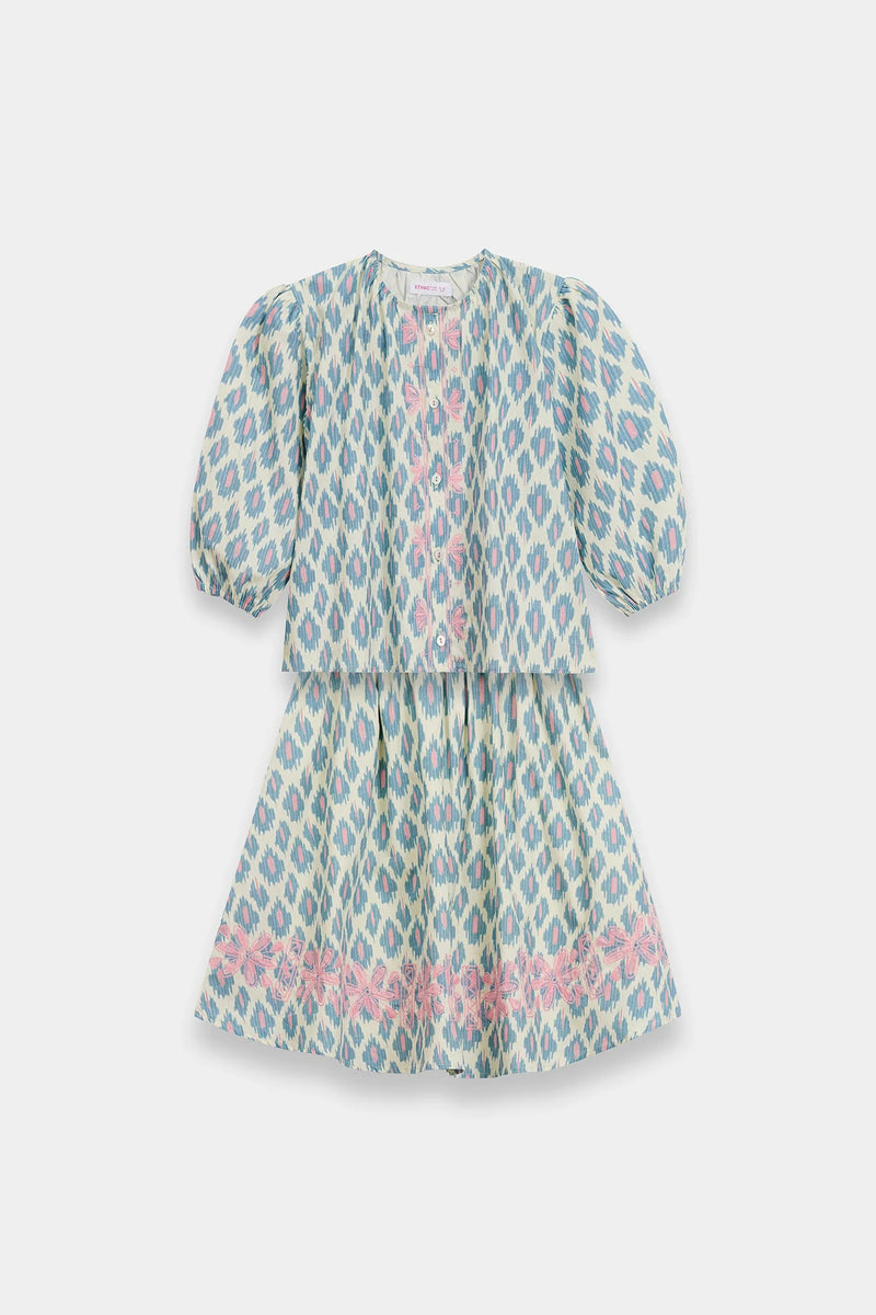 ETHNC Kids CO-ORD SET STONE | E2128/301/817