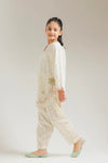 ETHNC Kids Embroidered Suit -Lemon Icing (E1575/402/004)
